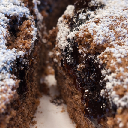XXL Linzer Love Cookie
