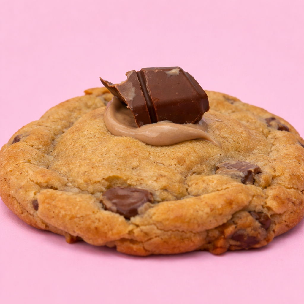 Creamy Kinder Bueno Cookie