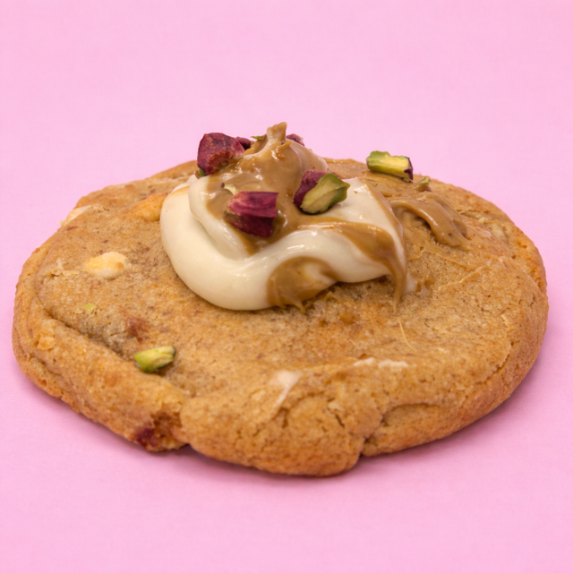 Pistachio White Chocolate Macadamia  Cookie Fusion