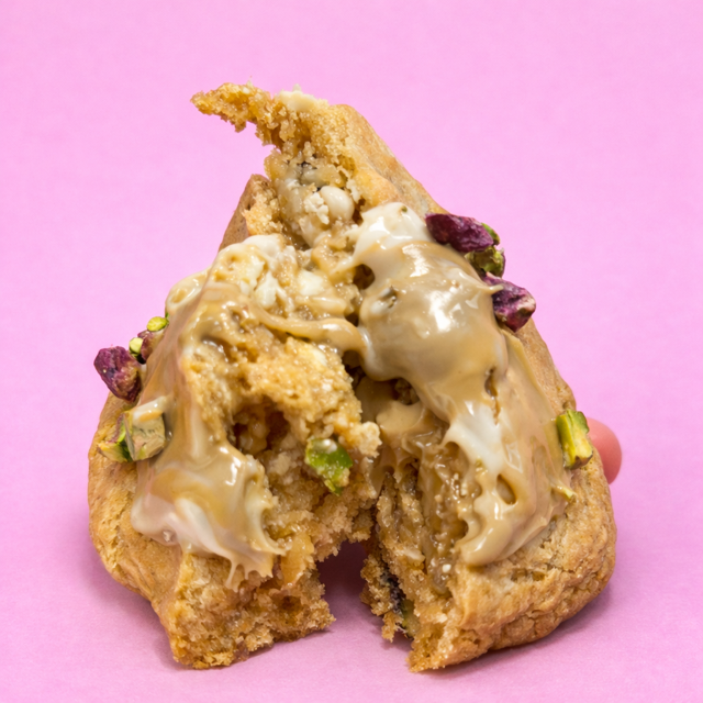 Pistachio White Chocolate Macadamia  Cookie Fusion