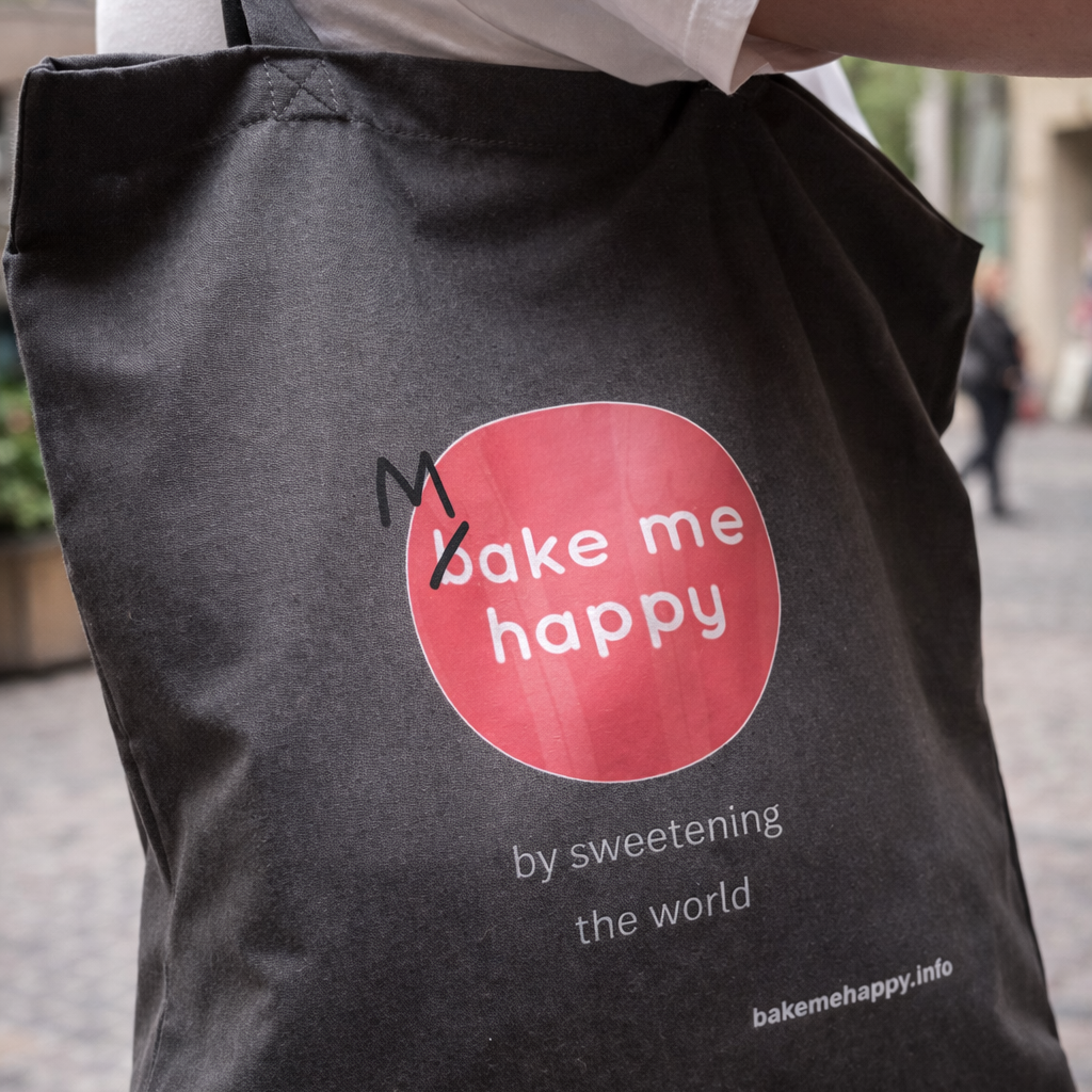 b(m)ake me happy - Spread sweet kindness bag